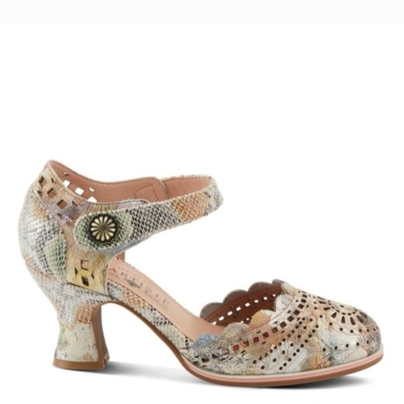 L'artiste Shoes - L'Artiste Valles Luxe Pump, Multi-Beige